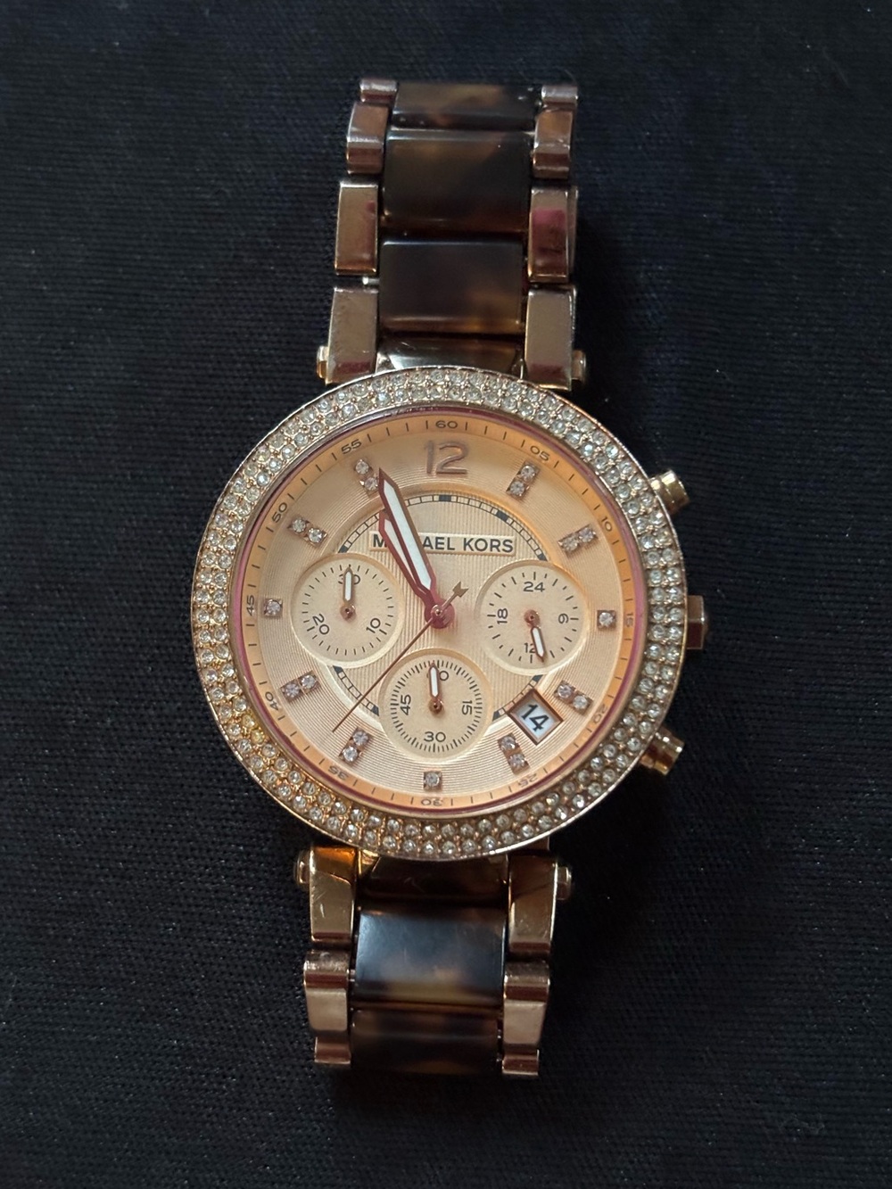 Michael Kors Rose Gold Parker Women's Watch